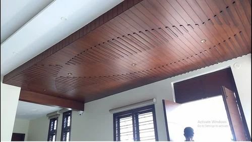 Wooden ceiling 